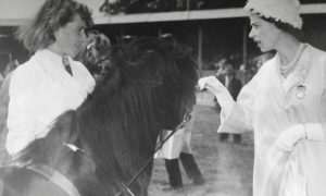 Wells Shetland Pony marjorie martin and the queen